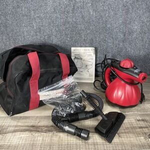 Scunci SS-1000 Hand Held Portable Household Steamer with Attachments/Bag/Manual